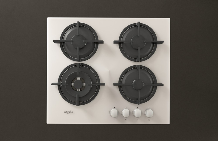 Варильна поверхня газова Whirlpool AKT 625/WH варильна поверхня газова Whirlpool AKT 625/WH - зображення 4