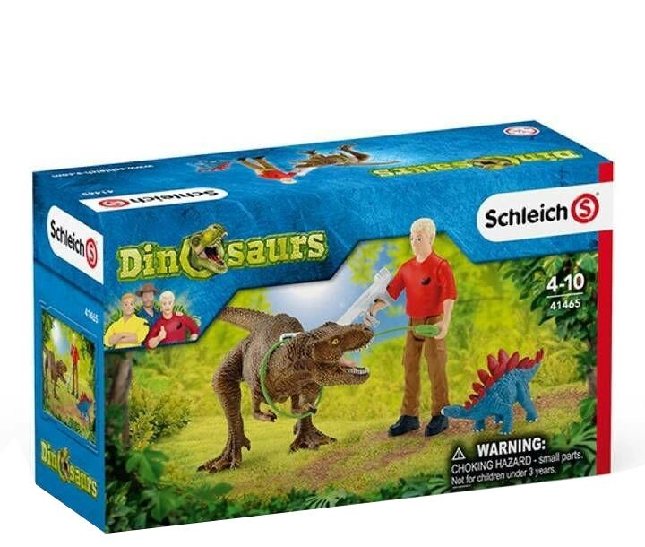 Ігровий набір Schleich Dinosaurs Атака Тиранозавра Рекса (4059433117256) - зображення 1