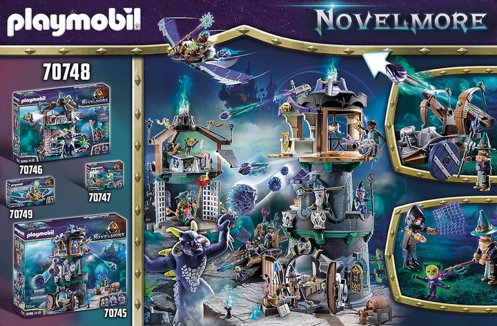 Zestaw do zabawy Playmobil Novelmore Violet Vale Pojazd do łapania demonów (4008789707482) - obraz 3