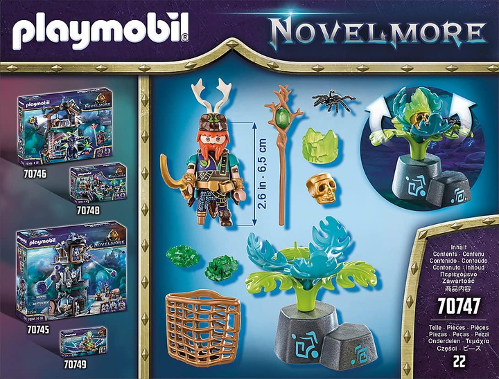 Zestaw do zabawy Playmobil Novelmore Violet Vale Czarodziej roślin (4008789707475) - obraz 2
