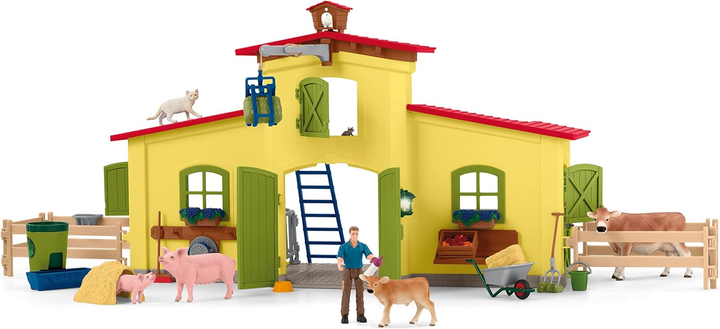 Ігровий набір Schleich Farm World Ферма домашніх тварин (4059433652290) - зображення 3