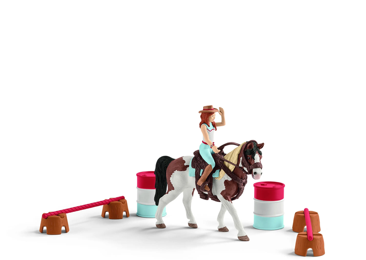 Zestaw do zabawy Schleich Horse Club Hannahs Western riding set (4055744030017) - obraz 2