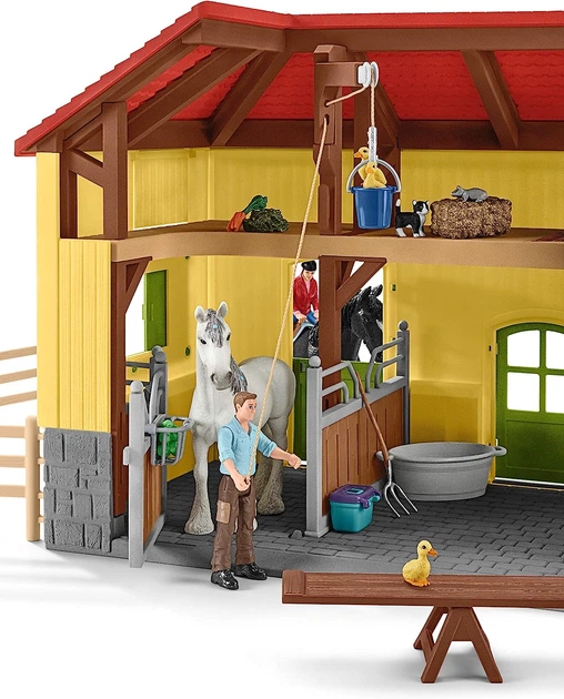 Ігровий набір Schleich Farm World Horse Stable (4055744029912) - зображення 7