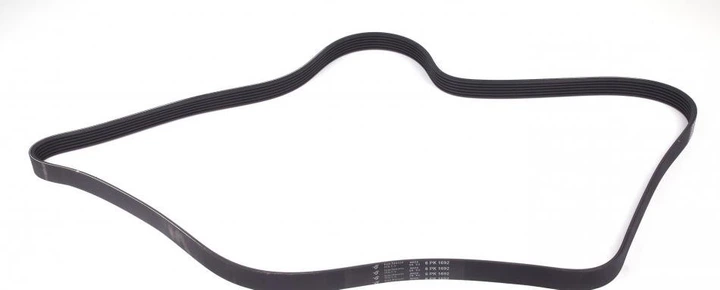 Приводний ремень HUTCHINSON 1692 K 6 Hyundai Tucson, Coupe, Trajet, Santa Fe, Sonata; Audi A6, 100; KIA Sportage, Magentis; Volkswagen Transporter; Renault Clio; Toyota Corolla 054903137F, 054903137B, 074145933AJ - зображення 2