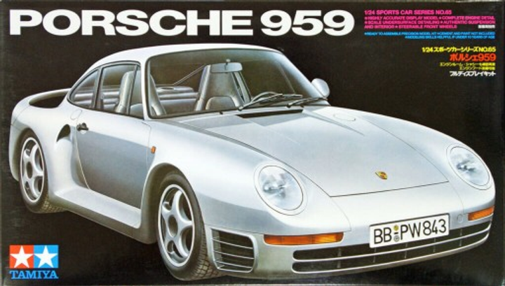 Модель для складання Tamiya Porsche 959 1:24 (4950344992140) - зображення 1