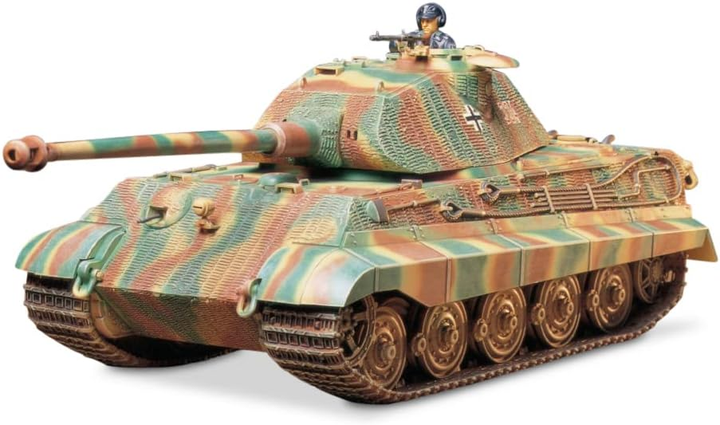 Модель для складання Tamiya King Tiger Porsche Turret 1:35 (4950344992737) - зображення 1