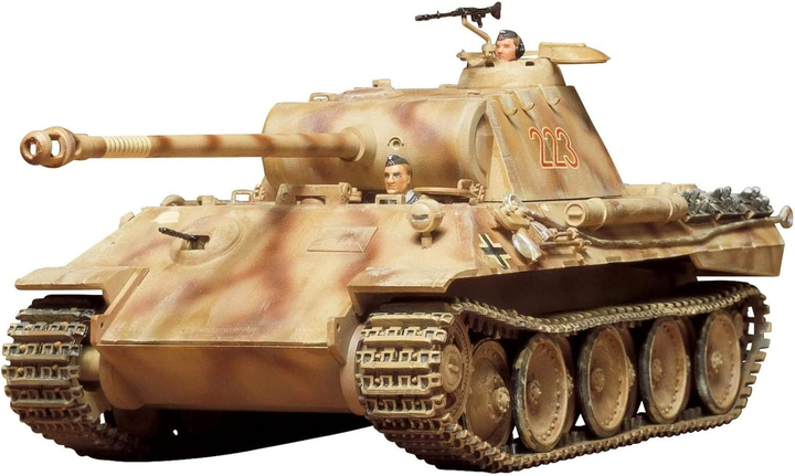 Model do sklejania Tamiya German Panther Med Tank 1:35 (4950344995479) - obraz 1