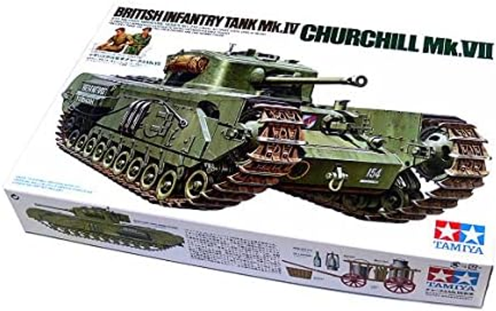 Model do sklejania Tamiya British Churchill Mk.VII Infantry 1:35 (4950344995622) - obraz 1