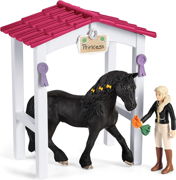 Zestaw do zabawy Schleich Horse Club Horse Box Tori (4059433572666) - obraz 4
