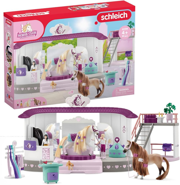 Zestaw do zabawy Schleich Horse Club Beauty Salon (4059433533575) - obraz 3