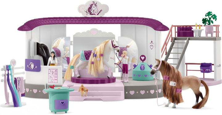 Zestaw do zabawy Schleich Horse Club Beauty Salon (4059433533575) - obraz 4