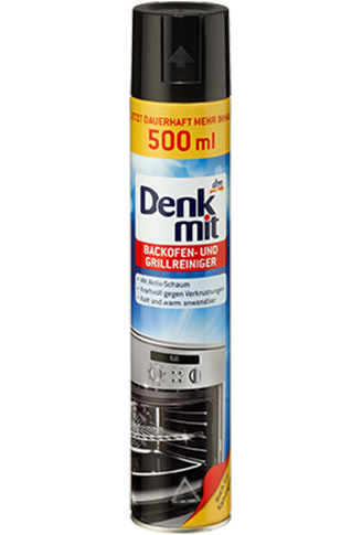 Активна піна для очищення духовок, грилів і витяжок Denkmit Backofen und Grillreiniger 500 мл - зображення 5