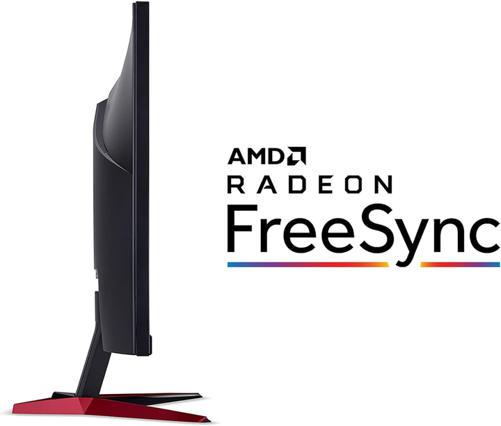 Монітор 27" Acer Nitro VG270Ebmipx (UM.HV0EE.E01) FHD IPS / 100Hz / 1ms / 8-Bit / 99% sRGB / FreeSync / Adaptive-Sync / Flicker-Less / G-SYNC Compatible / Low Dimming / Speakers 2W - зображення 5