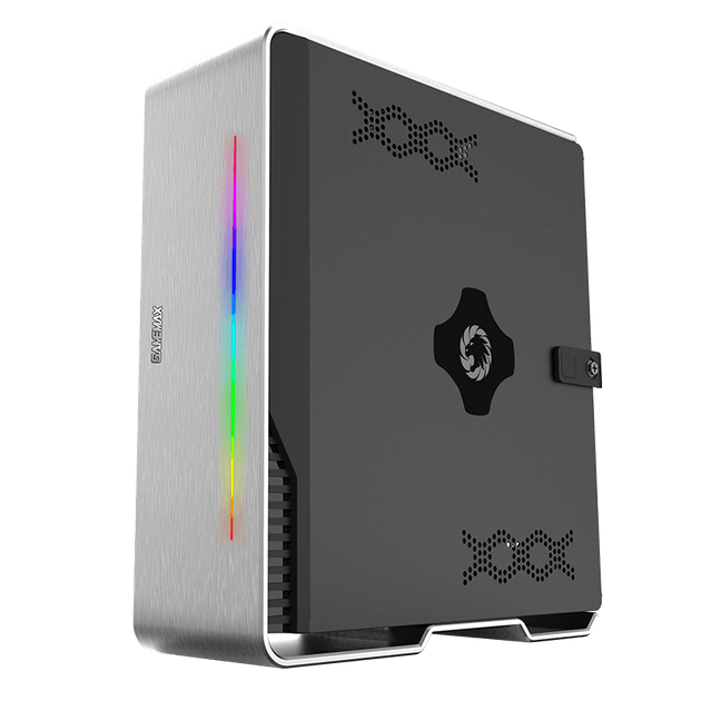 Корпус GameMax Violin Silver, 180W, Mini-ITX, 197х80х235 мм, 5.9кг - изображение 2