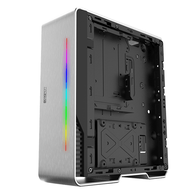 Корпус GameMax Violin Silver, 180W, Mini-ITX, 197х80х235 мм, 5.9кг - изображение 4
