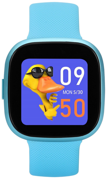 Smartwatch dla dzieci Garett Kids Fit Blue (5904238484975) - obraz 1