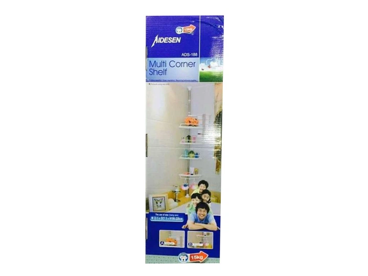 Угловая полка в ванную комнату Multi Corner Shelf Стойка Стелаж RT-77 - изображение 8