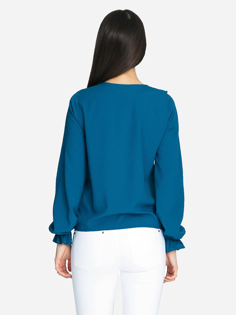 Bluzka damska Figl M609 XL Morski (5902194350365) - obraz 2