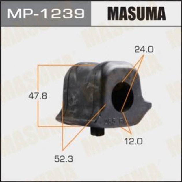 Втулки стабилизатора MASUMA MP1239 4881578011, 4881578010 - изображение 1