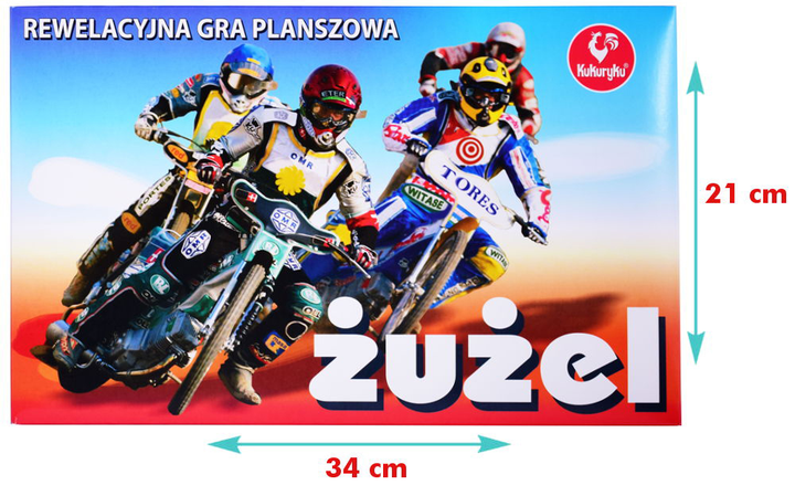 Gra planszowa Kukuryku Żużel (5901738560260) - obraz 3