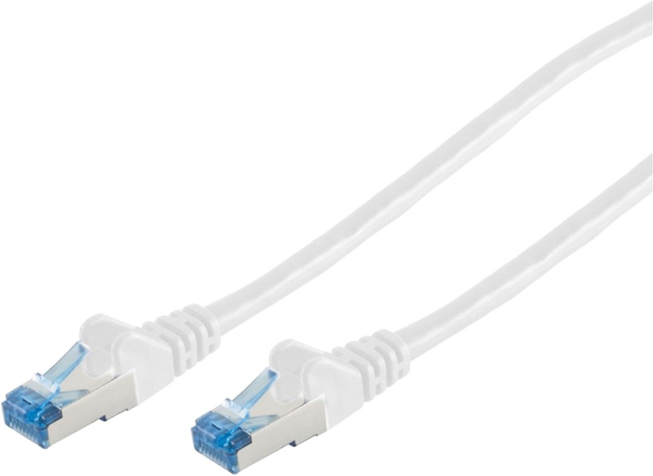 Patchcord TB Cat 6a RJ45 S/FTP 0.25 m White (4017538064028) - obraz 1