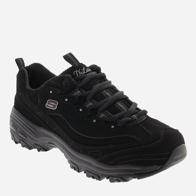 Жіночі кросівки для треккінгу Skechers D'Lites-Play On 11949-BBK 37 (7US) 24 см Чорні (190211497666) - зображення 2