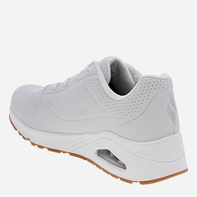 Жіночі снікери Skechers Uno-Stand on Air 73690-WHT 39 (9US) 26 см Білі (191665119258) - зображення 3