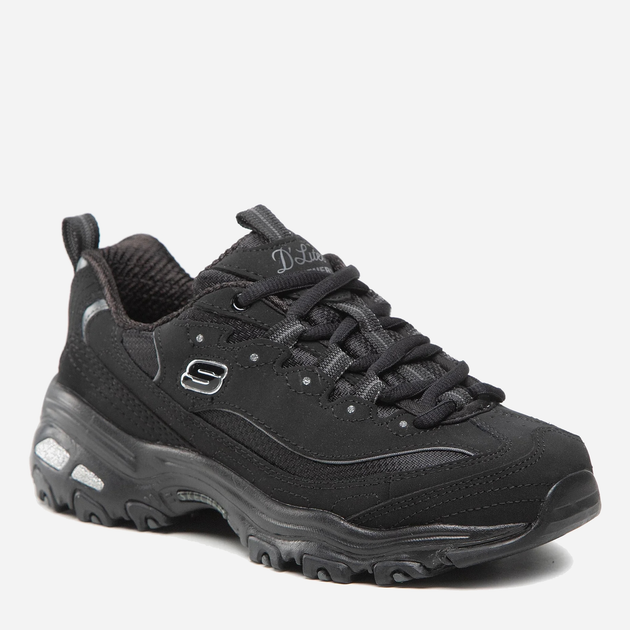 Buty sportowe damskie Skechers D'Lites - Biggest Fan 11930-BBK 37 (7US) 24 cm Czarne (193113016140) - obraz 3