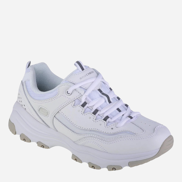 Buty sportowe damskie na grubej podeszwie do kostki oddychające Skechers Iconic-Unabashed 88888281-WSL 41 (11US) 28 cm Białe (193642336368) - obraz 2