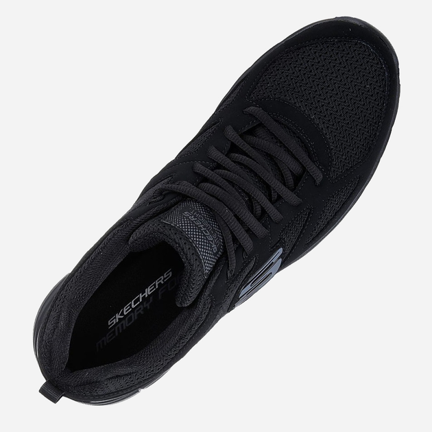 Buty sportowe męskie Skechers Burns-Agoura 52635-BBK 44 (10.5US) 28.5 cm Czarne (190872054710) - obraz 4