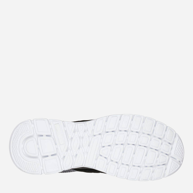 Чоловічі кросівки Skechers Burns-Agoura 52635-BKW 44 (10.5US) 28.5 см Чорний/Білий (190872054857) - зображення 5