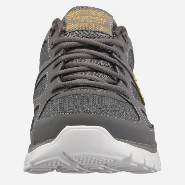 Sneakersy męskie Skechers Burns Agoura 52635-CHAR 42 (9US) 27 cm Ciemnoszare (190872054963) - obraz 5
