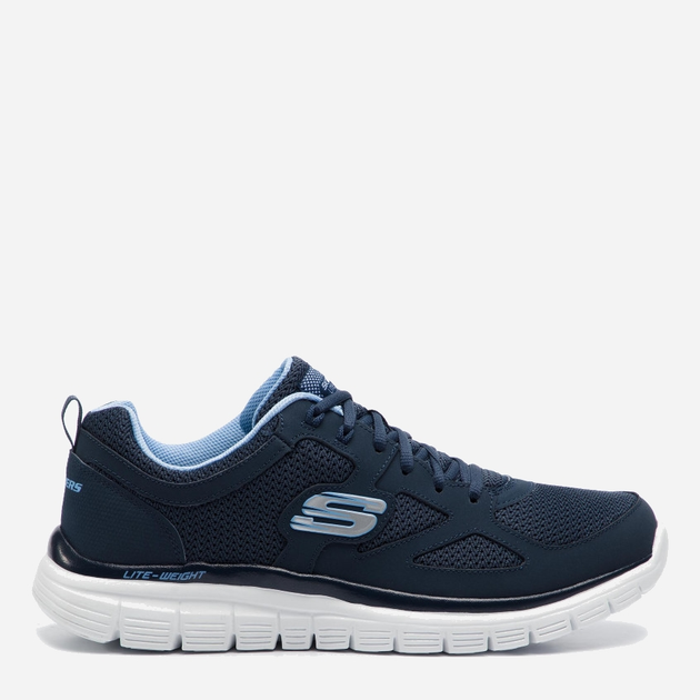 Buty sportowe męskie z siatki do kostki oddychające Skechers Burns Agoura 52635-NVY 42.5 (9.5US) 27.5 cm Granatowe (190872055113) - obraz 1