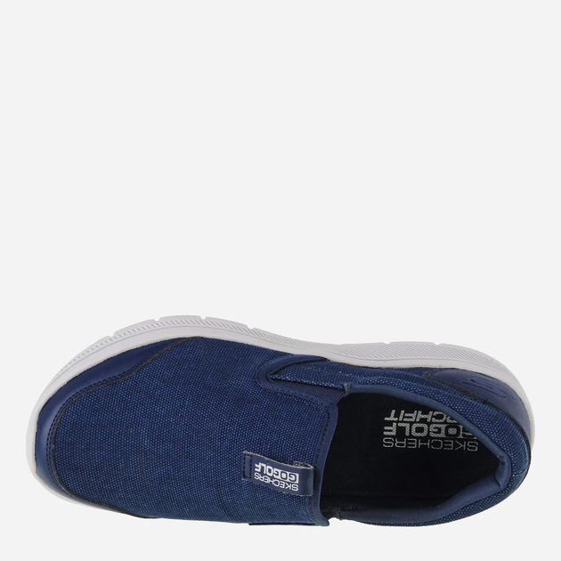 Чоловічі сліпони Skechers Go Golf Arch Fit Walk 214035-NVGY 41 (8US) 26 см Сині (195969459584) - зображення 5