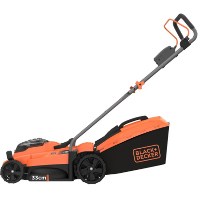 Газонокосилка Black&Decker аккумуляторная 18 В, 4.0 Ач, 32 см, 2 АКБ и ЗУ (BCMW33184L2) - изображение 8