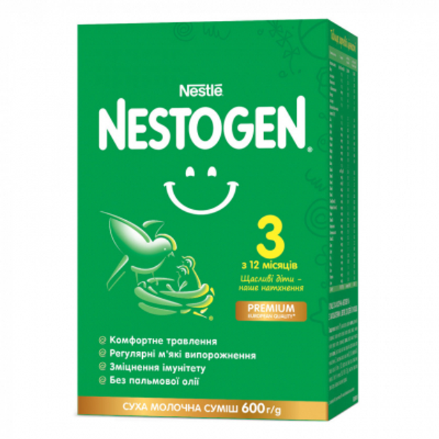 Дитяча суміш Nestogen 3 L. Reuteri з 12 міс. 600 г (7613287111821) - зображення 1