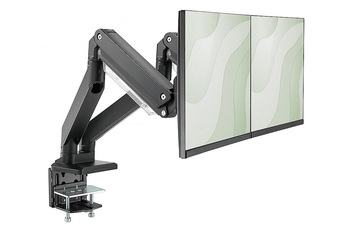 Настільне кріплення Digitus Universal Dual Black (4016032479765) - зображення 6