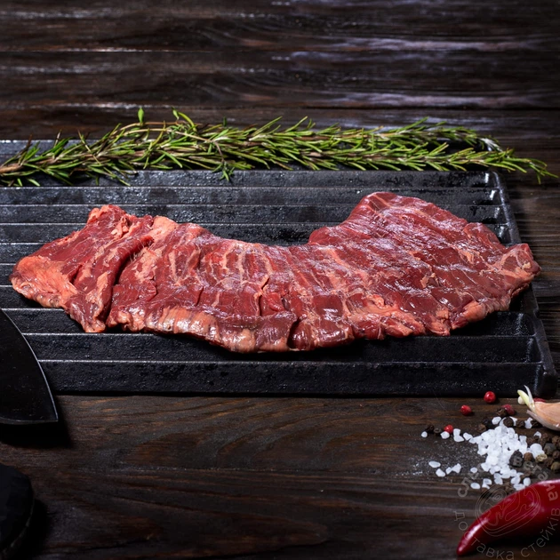 Стейк Мачете (Skirt steak) Сльози Вегана 400 грамм - Фото 7 Стейк Мачете (Skirt steak) Сльози Вегана 400 грамм - изображение 7