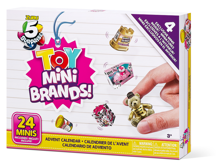 Игровой набор TOY Адвент календарь ZURU MINI BRANDS (2000003432929) - изображение 3