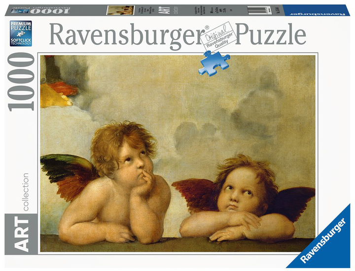 Puzzle Ravensburger Art Collection Cherubim 1000 elementów (4005556155446) - obraz 1