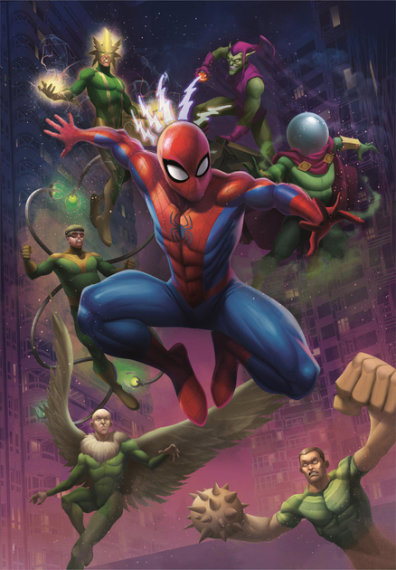 Пазл Clementoni Comapact Spider-Man 1000 елементів (8005125397686) - зображення 2