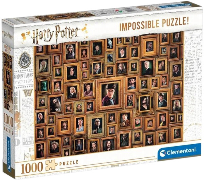 Puzzle Clementoni Compact Impossible Harry Potter 1000 elementów (8005125397860) - obraz 1