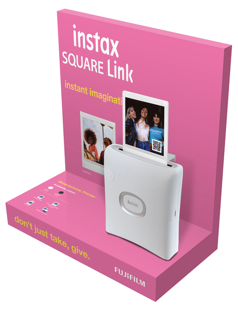 Портативний фотопринтер Fujifilm Instax SQ Link White EX D (6931139) - Фото 6 Портативний фотопринтер Fujifilm Instax SQ Link White EX D (6931139) - зображення 6