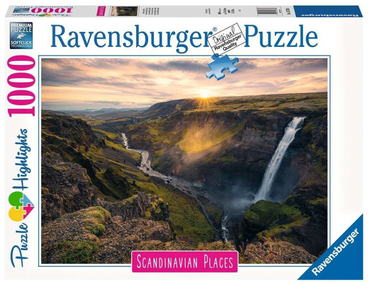 Puzzle Ravensburger Skandynawskie Krajobraz 1000 elementów (4005556167388) - obraz 1