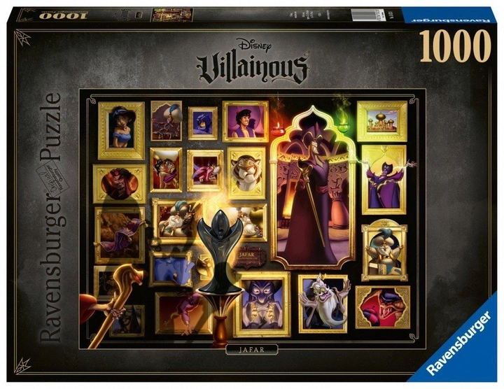 Puzzle Ravensburger Villainous Jafar 1000 elementów (4005556150236) - obraz 1