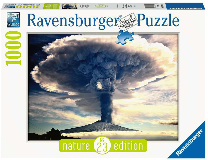 Puzzle Ravensburger Wulkan Etna 1000 elementów (4005556170951) - obraz 1