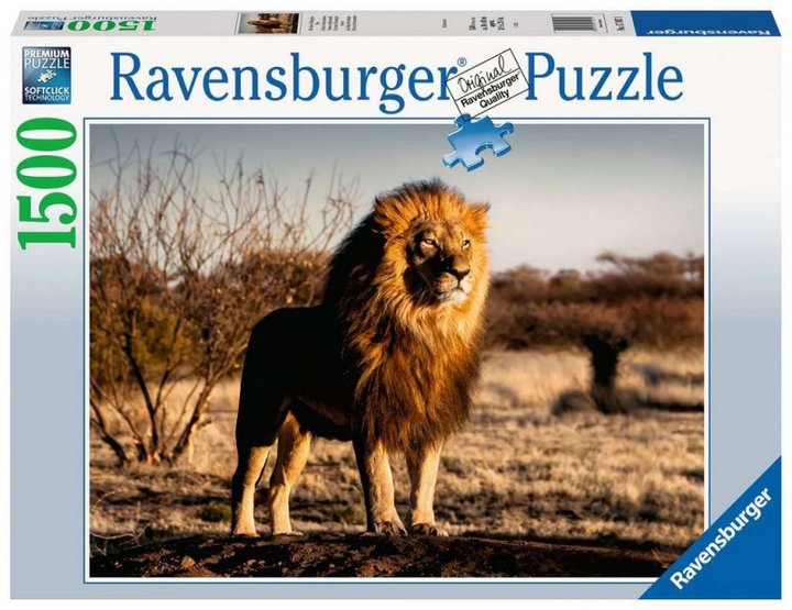 Puzzle Ravensburger Lew 1500 elementów (4005556171071) - obraz 1