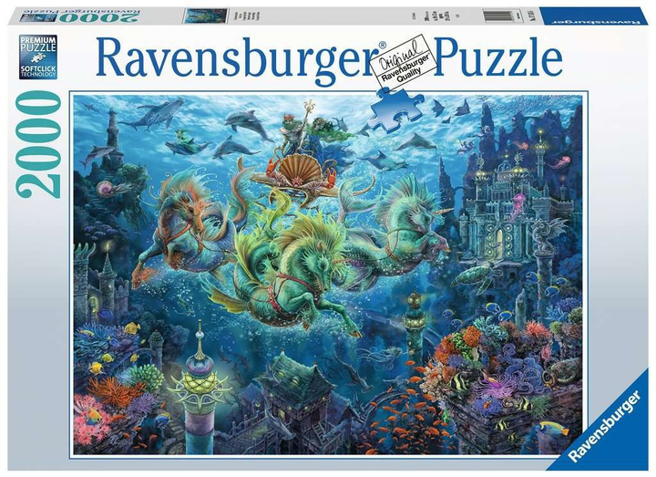 Puzzle Ravensburger Pod wodą 2000 elementów (4005556171156) - obraz 1