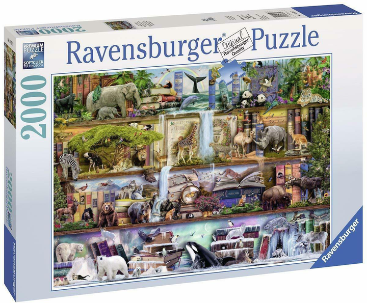 Пазл Ravensburger Світ тварин 2000 елементів (4005556166527) - зображення 1