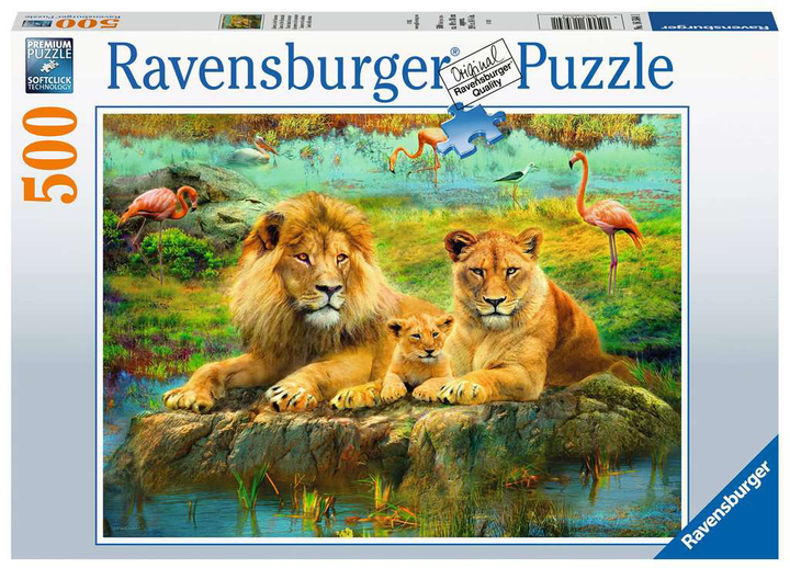 Puzzle Ravensburger Dzika przyroda 500 elementów (4005556165841) - obraz 1